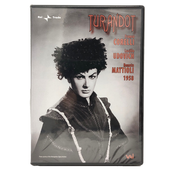Turandot (DVD, 2004) 1958 Opera Performance Classic Franco Corelli NEW SEALED - Picture 1 of 10